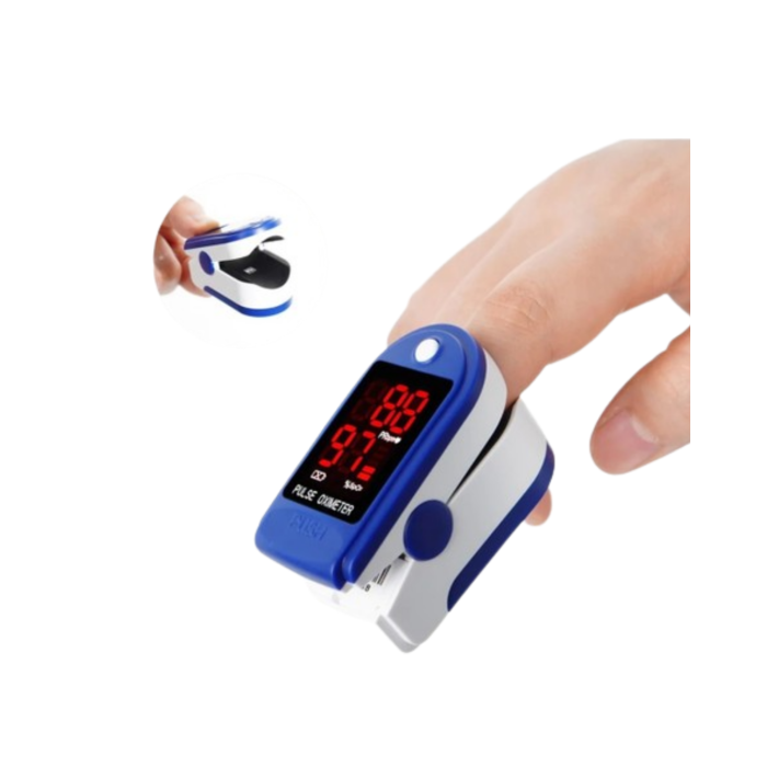 Parmak Tipi Pulse Oksimetre Hassas Ölçüm Taşınabilir Sağlık Cihazı