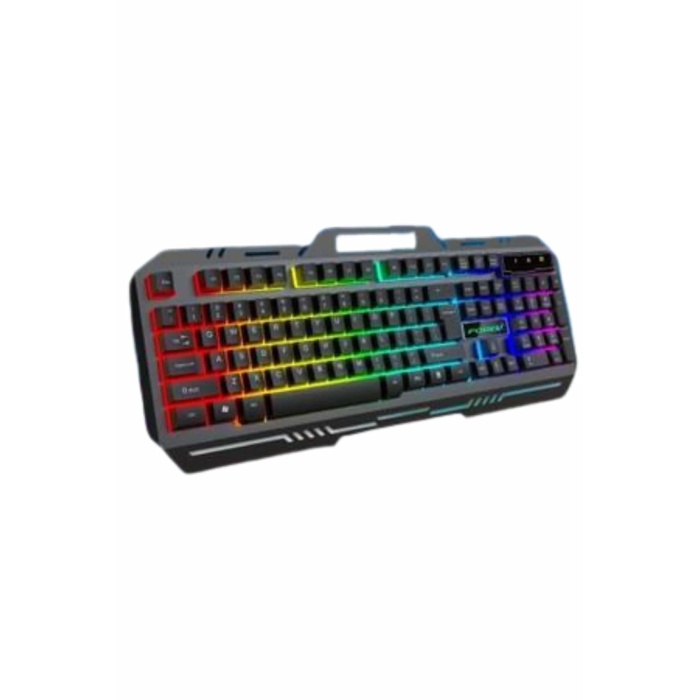 Işıklı Oyuncu Q Klavye Mouse Seti Siyah Gaming Oyuncu Klavye