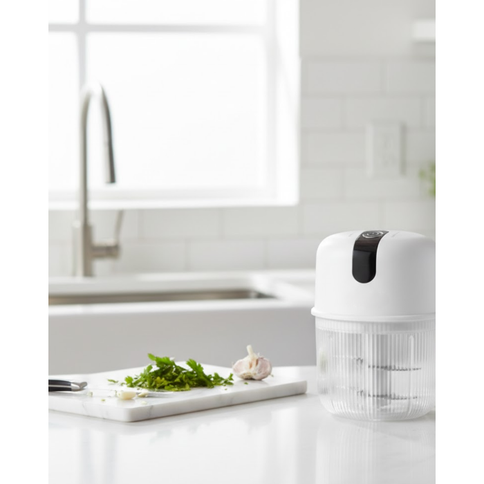 Şarjlı Mini Sarımsak Doğrayıcı USB Şarjlı 250 ml