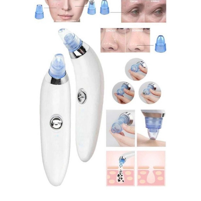 Vakumlu Siyah Nokta Ve Yüz Temizleme Cihazı 4 Başlıklı