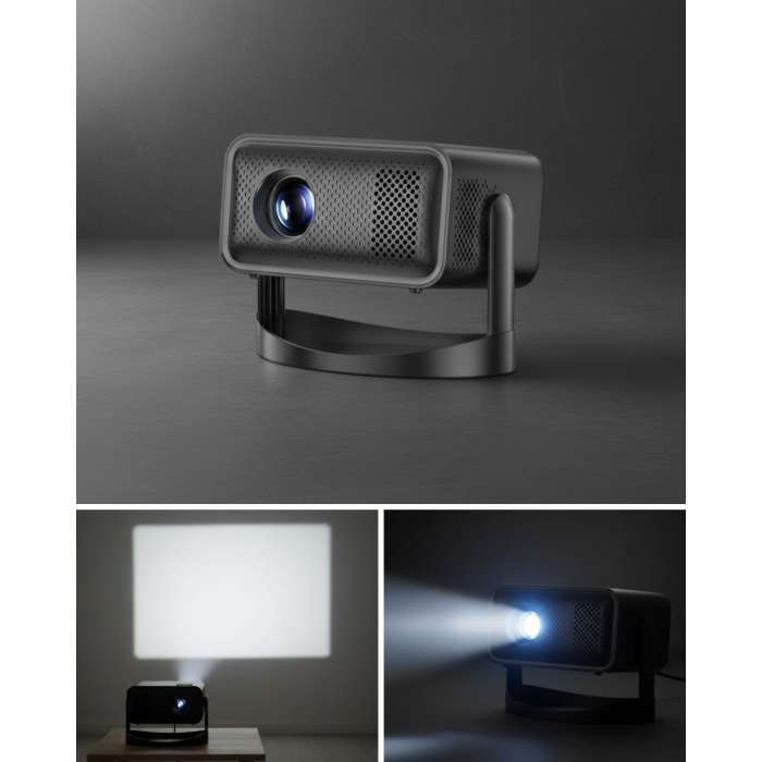 Ev Sineması İçin 150 İnç LED Projeksiyon WiFi Bluetooth Destekli