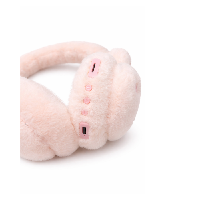 Şarjlı Kablosuz Tavşan Tasarımlı Bluetooth Kulaklık TF Kart Girişli