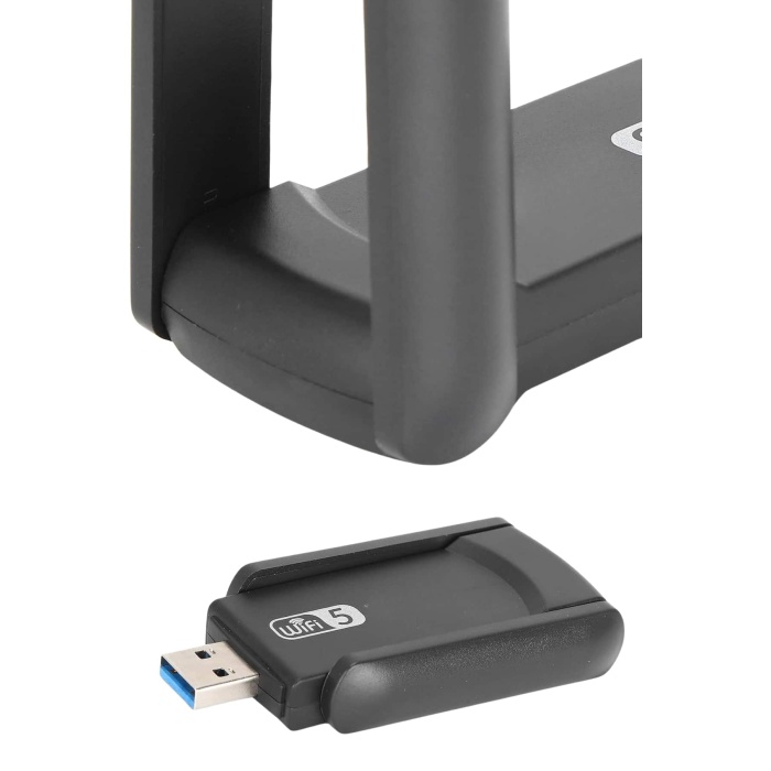 Mbps Wifi Alıcı Kablosuz Wifi Adaptörü Çift Band Çift Antenli