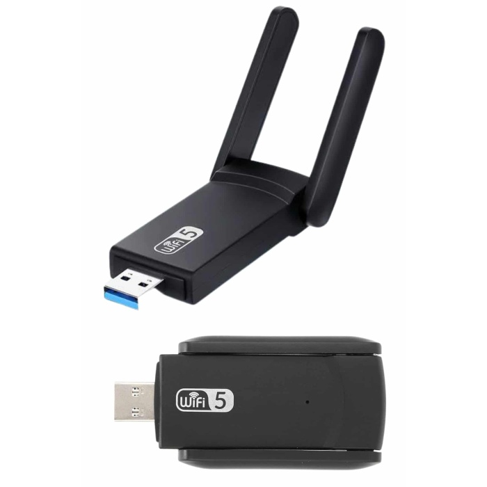 Mbps Wifi Alıcı Kablosuz Wifi Adaptörü Çift Band Çift Antenli