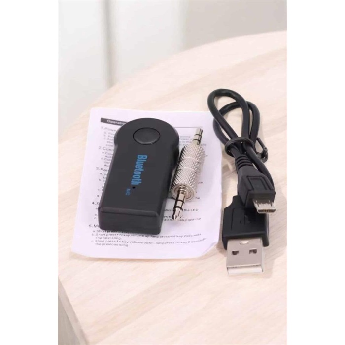 Bluetooth Araç Kiti Bt 350 Aux Çıkışlı Tüm Araçlara Uyumlu