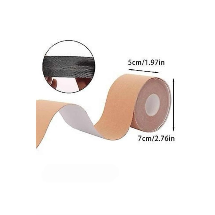 Toparlayıcı Göğüs Bandı Şekillendirici Ten Rengine Uygun Esnek Hassas Ciltlere Uygun