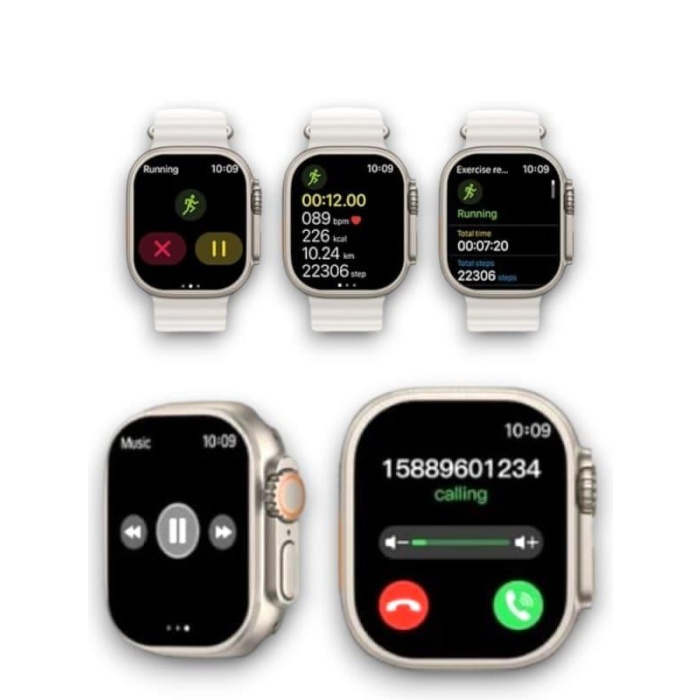 Tam Ekran Bt Çağrı Özellikli AKILLI SAAT