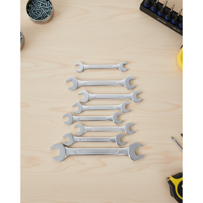 Ev ve Atölye Kullanımına Uygun 8li Kombine Anahtar Seti