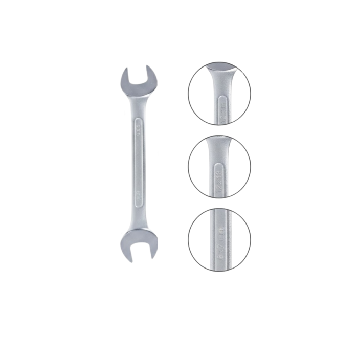 Farklı Ölçülerde Kombine Açık Ağız Anahtar Takımı