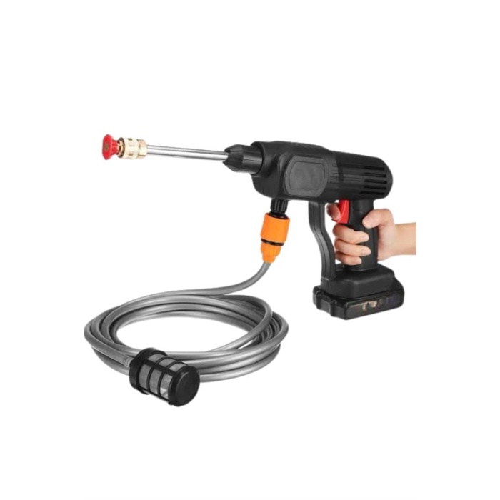 Oto Araba Yıkama Şarjlı Ve Yüksek Basınçlı Oto Yıkama Ve Sulama Tabancası