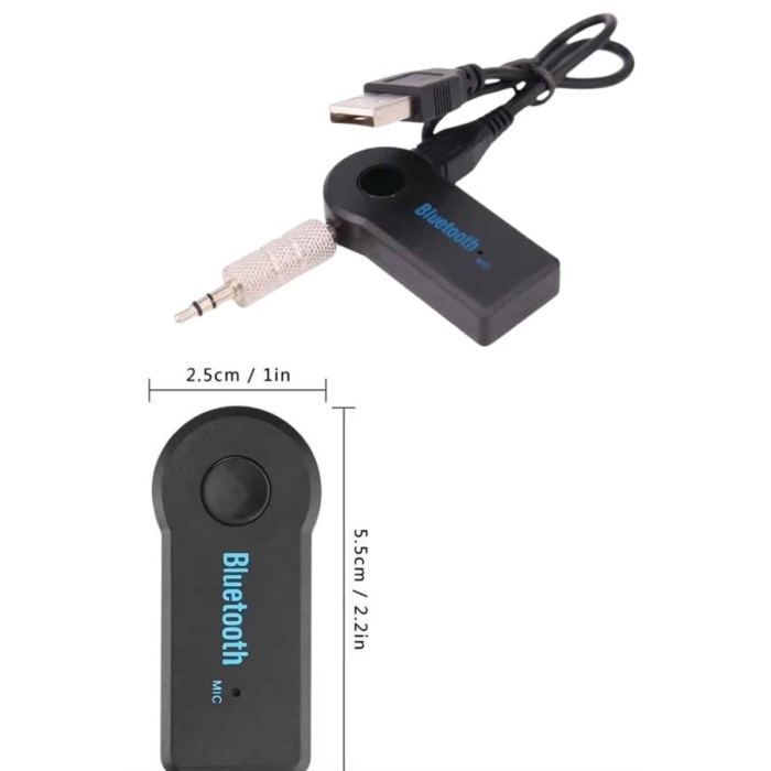 Bluetooth Araç Kiti Aux Çıkışlı  Telefon Müzik Alıcı Tüm Cihazlara Uyumlu