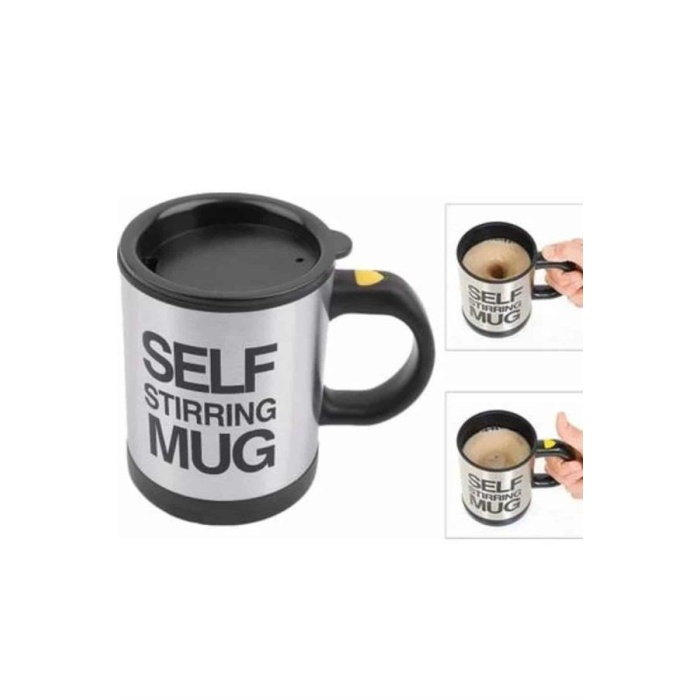 Sıcak Tutan Termos Bardak Kendi Kendini Karıştıran Mikser Kupa