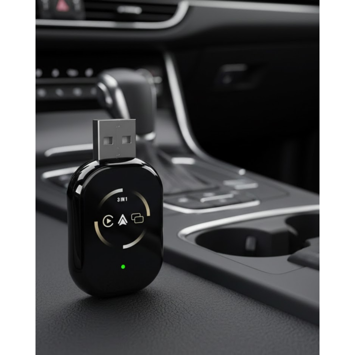 CarPlay Destekli Araçlar İçin Kablosuz Android Auto Dönüştürücü