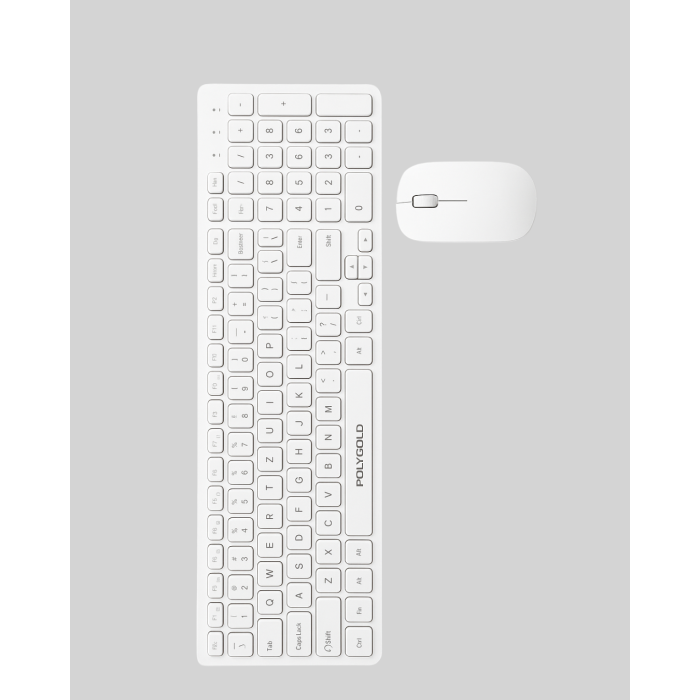 Ofis ve Ev Kullanımı İçin Kablosuz Klavye Fare Seti - Ergonomik ve Pratik