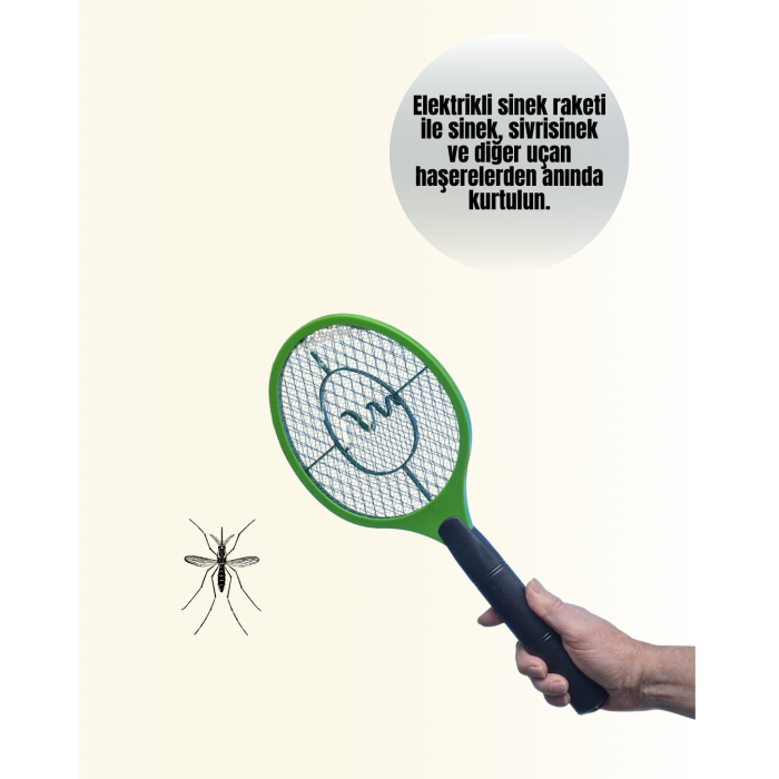 Taşınabilir Elektronik Sinek Kovucu | Balkon, Bahçe ve Kamp İçin İdeal