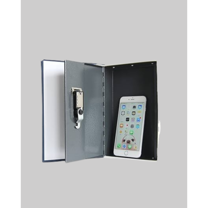 Anahtarlı Gizli Kitap Kasa – Metal İç Yapı, Kamuflajlı Sözlük Tasarım