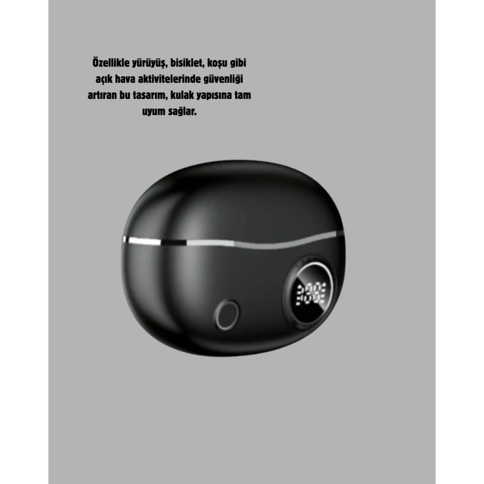 Kablosuz Açık Kulak Kulaklık Bluetooth 5.4 Type-C Hızlı Şarj 30 Saat