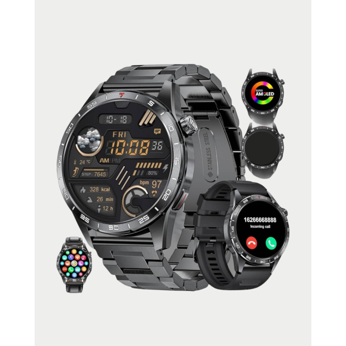 Akıllı Saat Uyku Ve Sağlık Takibi Bildirim Görme Arama Cevaplama