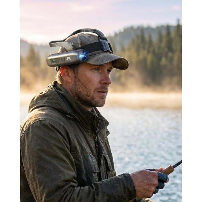 Giyilebilir 4K Video Kamera EIS 2.0 Sabitleme 120° Lens Vlog Kayıt