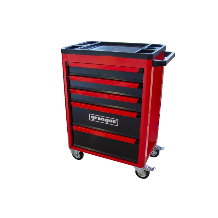 Grangos GRTA16 5 Çekmeceli Teleskobik Takım Arabası