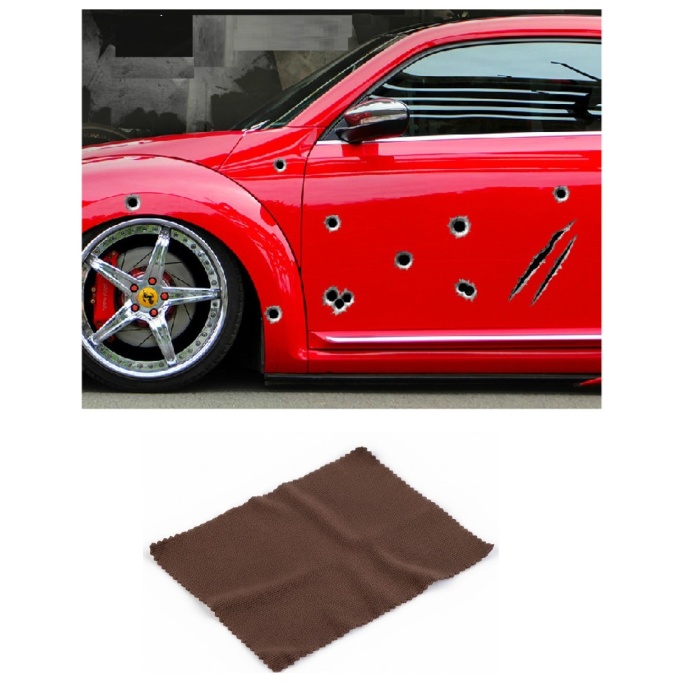 Araç Sticker Seti Yara Bere Oto Sticker Yara Şeklinde 3D