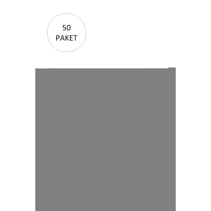 Büyük Boy Çöp Torbası 65 x 80 cm 10 Lu Rulo x 50 Paket = 500 Adet (Mavi)