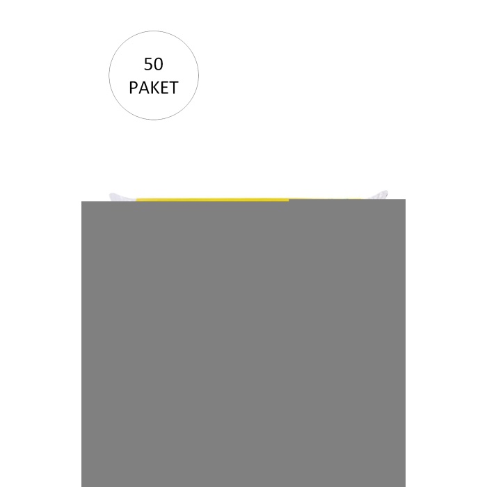 Orta Boy Çöp Torbası 55 x 60 cm 20 Li Rulo x 50 Paket = 1.000 Adet (Mavi)