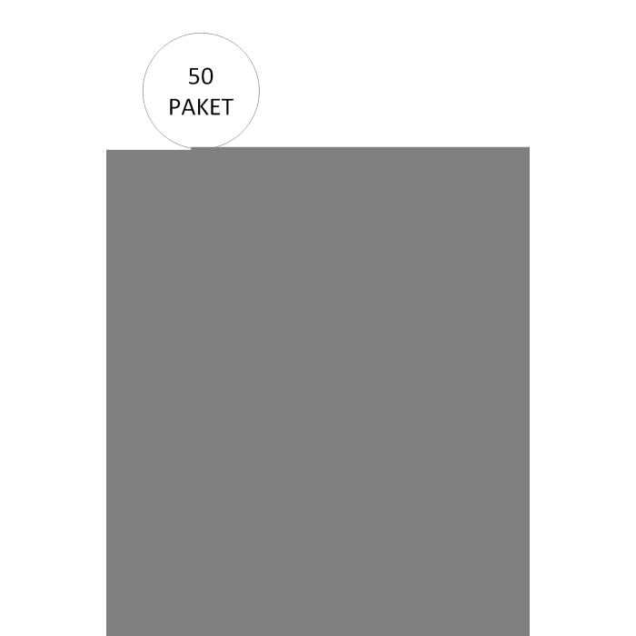 J-250 Jumbo Boy Çöp Torbası 80 x 110 cm 10 Lu Rulo x 50 Paket = 500 Adet (Siyah)