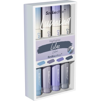 Lumina Fosforlu Kalem Lilac, 4lü Set