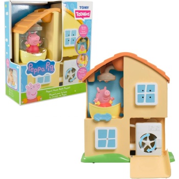 TOMY Peppanın Banyo Oyun Evi Seti