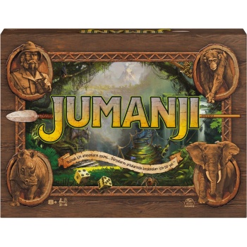 Master Games - Jumanji - 8 yaşından itibaren 2-4 cesur maceracı için aksiyon dolu aile oyunu - heyecan verici zorluklarla işbirliği yapan macera oyunu