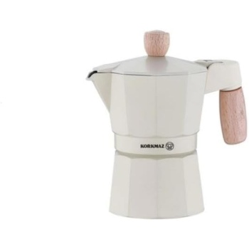 - Etna Moka Pot 3 Fincan 150 ml Beyaz