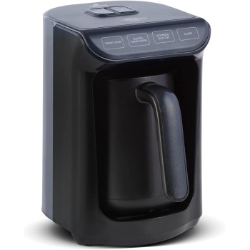 Hatır Köz Türk Kahve Makinesi Shiny Black 535 W