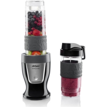 AR1032 Shaken Take Kişisel 300 W Smoothie Blender, Siyah