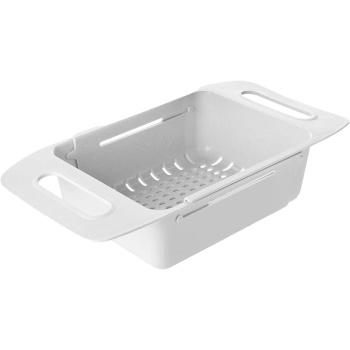 Ayarlanabilir Sürgülü Pratik Lavabo Süzgeci, Çok Renkli, Medium