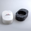 Ascella Mermer Kapaklı 2li Baharatlık 9x6x3 cm