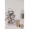 Standlı 6lı Metal Baharatlık Seti – CAM-433