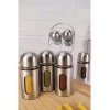 Standlı 6lı Metal Baharatlık Seti – CAM-433