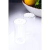 Kitchen 2li El Yapımı Üfleme Cam Tuzluk Biberlik şeffaf