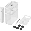 Küp vakumlu başlangıç seti, M / 5 adet, şeffaf-beyaz | CUBE Grey Line | No plug