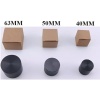 GRINDER Parçalayıcı Metal baharat öğütücü herb spice 4 katmanlı 40MM / 50MM / 63MM (KIMRIZI, 63MM)