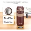 450ml Rahat İçim Çift Yalıtımlı Paslanmaz Çelik Termos Matara (Yeşil)