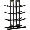 StarTec WR1132 Fächer Dark Espresso Bambus Weinregal