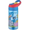 FiftyFifty 500ml Tritan Kalın Pipetli Çocuk Okul Su Matarası Mavi