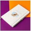 Sen Kalbimde Çalan Müziksin Mottolu Minimal Tasarımlı Çizgili Not Defteri 13 Cm X 21 Cm 100 Yaprak
