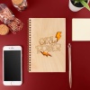Power Ahşap Kapaklı Defter
