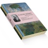 Impressionism Series - A5, Claude Monet 4lü Defter Seti I, Çizgisiz, Toplam 256 Sayfa, Her biri 64 Sayfa, Tel Dikiş, Esnek Kapak, Oval Kenar, Tuval Doku, 60 gram, Sarı Krem Renk