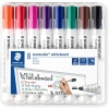 351 Wp8 Lumocolor Whiteboard Markör Yuvarlak Uç 2.0 mm 8li Set