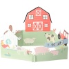 Meri On The Farm Card Çiftlik Tebrik Kartı 3D