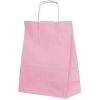 At Market Roll-Up Kraft Çanta Pembe Büyük Boy 31x41cm 25li